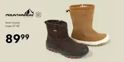 Scapino mountainpeak leren boots aanbieding