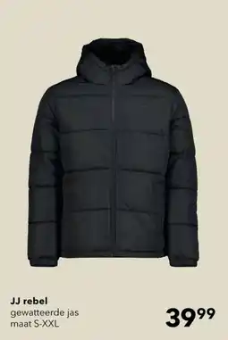 Scapino JJ rebel gewatteerde jas aanbieding
