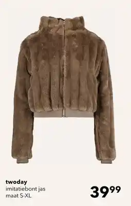 Scapino twoday imitatiebont jas aanbieding