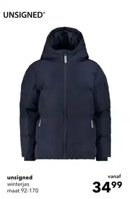 Scapino unsigned winterjas aanbieding