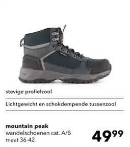 Scapino mountain peak wandelschoenen cat. A/B aanbieding