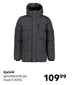 Scapino kjelvik gewatteerde jas aanbieding
