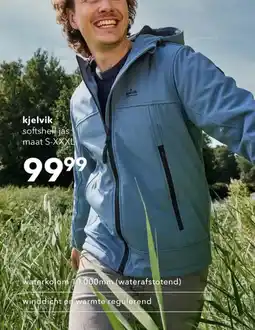 Scapino kjelvik softshell jas aanbieding
