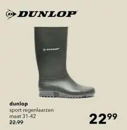 Scapino dunlop sport regenlaarzen aanbieding