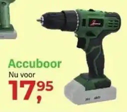 Van Cranenbroek Accuboor aanbieding