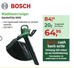 Van Cranenbroek Bosch Bladblazer/zuiger GardenTidy 3000 aanbieding
