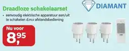 Van Cranenbroek Diamant draadloze schakelaarset aanbieding