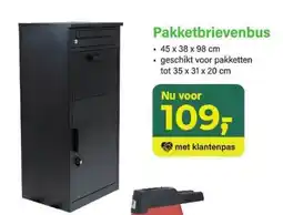 Van Cranenbroek Pakketbrievenbus aanbieding