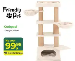 Van Cranenbroek Friendly Pet Krabpaal aanbieding
