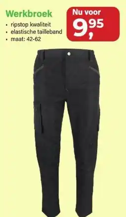 Van Cranenbroek Werkbroek aanbieding