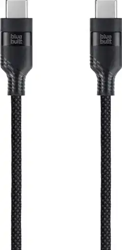 Coolblue BlueBuilt Usb C naar Usb C Kabel 3m Nylon Zwart aanbieding