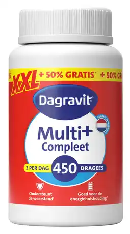 De Online Drogist Dagravit Multi+ Compleet Dragees aanbieding