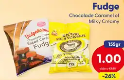 Die Grenze Fudge Chocolate Caramel of Milky Creamy aanbieding
