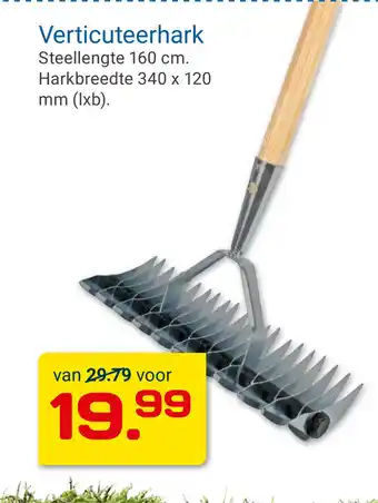 Kluswijs Verticuteerhark aanbieding