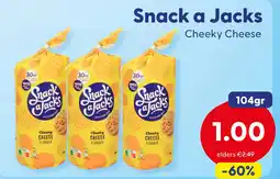Die Grenze Snack a Jacks Cheeky Cheese aanbieding