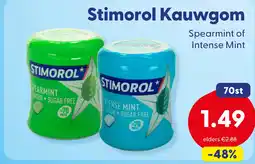 Die Grenze Stimorol Kauwgom aanbieding