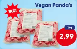 Die Grenze Vegan Panda's aanbieding