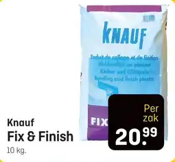 Hubo Knauf Fix & Finish aanbieding