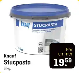 Hubo Knauf Stucpasta aanbieding
