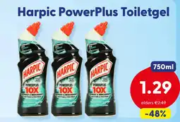 Die Grenze Harpic PowerPlus Toiletgel aanbieding