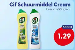 Die Grenze Cif Schuurmiddel Cream aanbieding