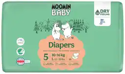 De Online Drogist Moomin Baby Luier 5 Maxi 10-16 KG 36ST aanbieding