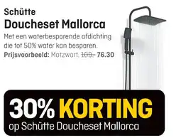 Hubo Schütte Doucheset Mallorca aanbieding