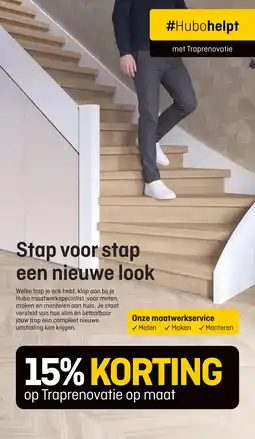 Hubo Hubo traprenovatie aanbieding