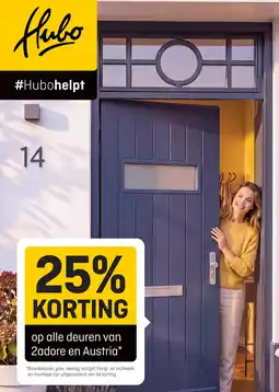 Hubo Hubo deuren van Zadore en Austria aanbieding