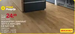 Praxis Quick-step laminaat settle antilope eik natuur aanbieding