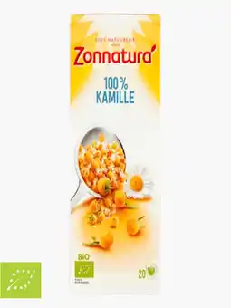 Flink Zonnatura kamille thee biologisch 20st aanbieding