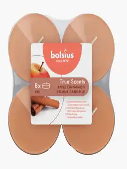Flink Bolsius Maxi theelicht cinnamon 8st aanbieding