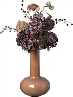 Intratuin Intratuin kunstbloemen boeket Anne paars H 38 cm aanbieding