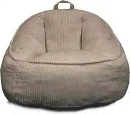 Intratuin Unique Living fauteuil Isak taupe 93 x 90 x 63 cm aanbieding