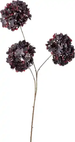 Intratuin Intratuin kunstbloem Hortensia paars H 89 cm aanbieding