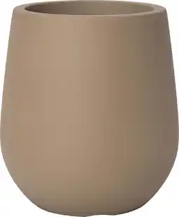 Intratuin Intratuin bloempot Elani taupe D 27 H 29,7 cm aanbieding