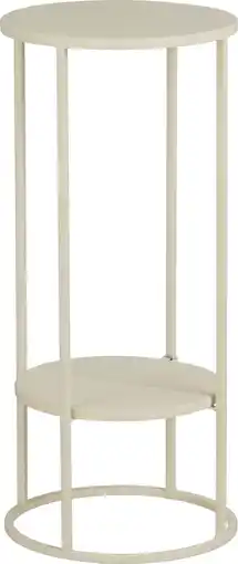 Intratuin Mica Decorations bijzettafel Eline crème D 27 H 60 cm aanbieding