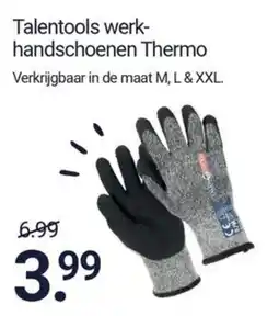 Inter Chalet Talentools werkhandschoenen Thermo aanbieding