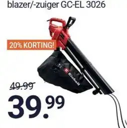 Inter Chalet Einhell blazer/-zuiger GC-EL 3026 aanbieding