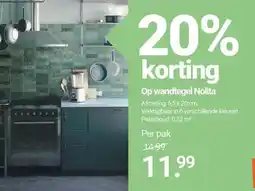 Inter Chalet Op wandtegel Nolita aanbieding