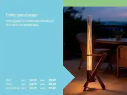 Inter Chalet Pellet terrasheater aanbieding