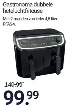 Inter Chalet Gastronoma dubbele heteluchtfruiteuse aanbieding