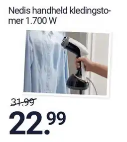 Inter Chalet Nedis handheld kledingstoomer 1.700 W aanbieding