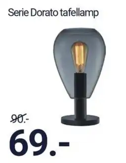 Inter Chalet Serie Dorato tafellamp aanbieding