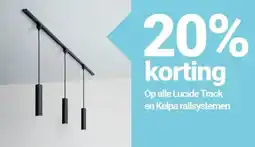 Inter Chalet Lucide Track en Kelpa railsystemen aanbieding