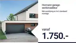 Inter Chalet Hormann garage-sectionaaldeur aanbieding
