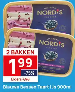 Butlon Nordis Blauwe Bessen Taart IJs aanbieding