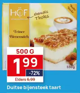 Butlon Höf Duitse bijensteek taart aanbieding
