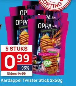 Butlon Oppa aardappel twister stick aanbieding