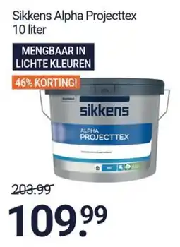 Inter Chalet sikkens alphaprojecttex aanbieding